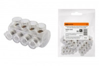 TDM Клеммная колодка д/сетей уличного освещ-я КСУ-3(КЕ10.504) 4x(10-50AL/2,5-35Cu) (10!) SQ0581-0003