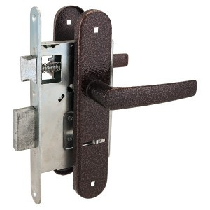 Птимаш ЗВ9-4.08 (ЗВ9 КЛАССИКА) медь Замок врезной с/руч (10)