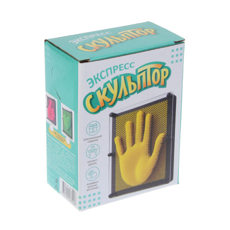 Экспресс-скульптор 3D, 12,5х9,5х5,5см, пластик, 2 цвета