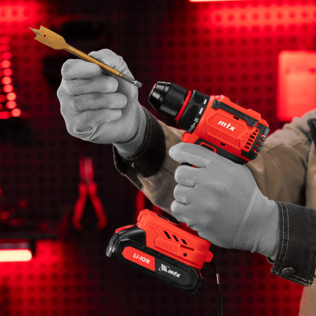 Дрель-шуруповерт аккумуляторная бесщет. CDS-BL-20, Li-Ion, 20 В// MTX