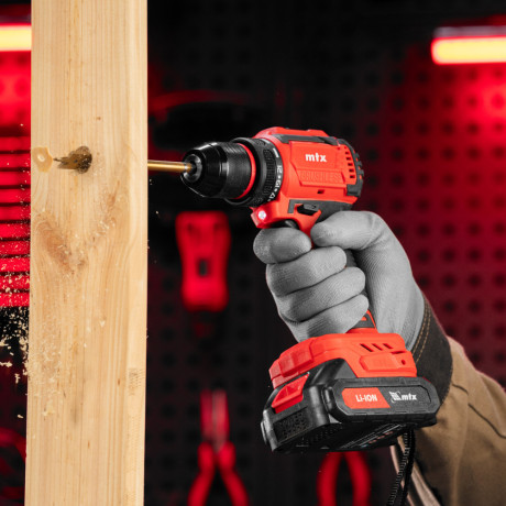 Дрель-шуруповерт аккумуляторная бесщет. CDS-BL-20, Li-Ion, 20 В// MTX