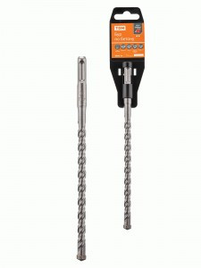 TDM Бур по бетону, 10?210?150 мм, SDS-Plus, 4 резца, пластиковый держатель, 1 шт, "Рубин"SQ1094-0208