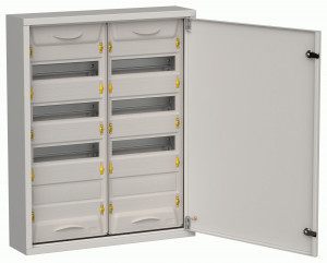IEK TITAN 5 щит (корпус) метал. ЩРн-96 (2х48) (710х570х140) навесной сер IP31 TI5-50-N-2X048-31-7035