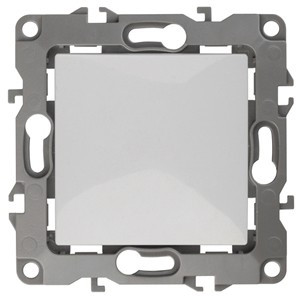 ЭРА 12 мех. выкл. СУ 1 кл. 10А без м.лапок Бел., автоклеммы 12-1001-01 0066