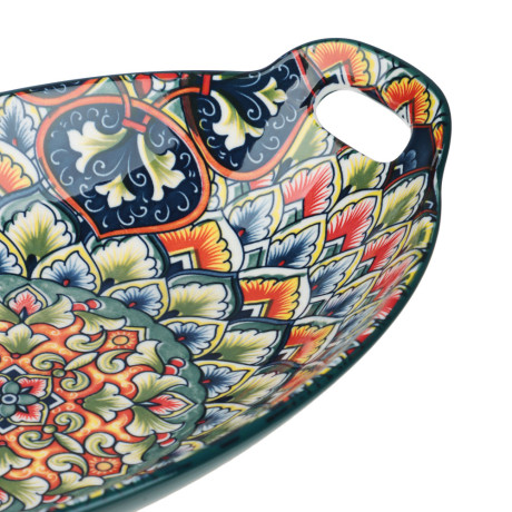 Блюдо с ручками 27х15х5,5см, тм MILLIMI Ориентал, керамика