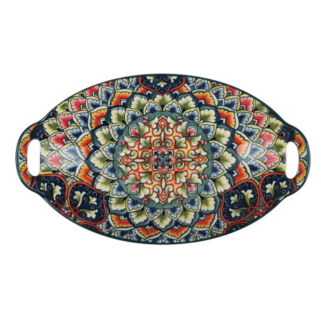 Блюдо с ручками 27х15х5,5см, тм MILLIMI Ориентал, керамика