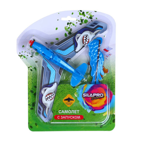 SILAPRO Самолет с запуском 22х14см, ПП