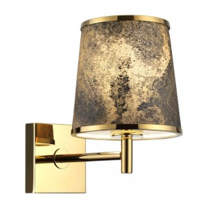 ODEON LIGHT 5064/1W MODERN ODL24 405 античн.бронза/серо-беж./натур.камен. Бра E27 LED 1x10W BERGI 97