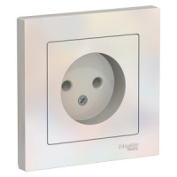 Systeme Electric AtlasDesign роз. СУ 1 мест. жемчуг (пл.осн.) ATN000440 (10!)