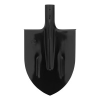 Лопата штыковая, 205х275 мм, ребра жесткости, без черенка,