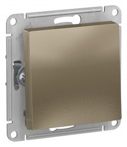 Systeme Electric AtlasDesign мех. выкл.(перекл. перекрест.) СУ 1 кл. шампань(пл.осн.) ATN000571(5!)