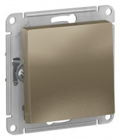 Systeme Electric AtlasDesign мех. выкл.(перекл. перекрест.) СУ 1 кл. шампань(пл.осн.) ATN000571(5!)