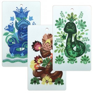 Доска разделочная Змейка-Чародейка, 29*17см (кратность 3!!!) береза MT88-512 Мультидом