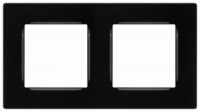 ЭРА 12 рамка СУ 2 мест. Классик, чёрный 12-5202-06