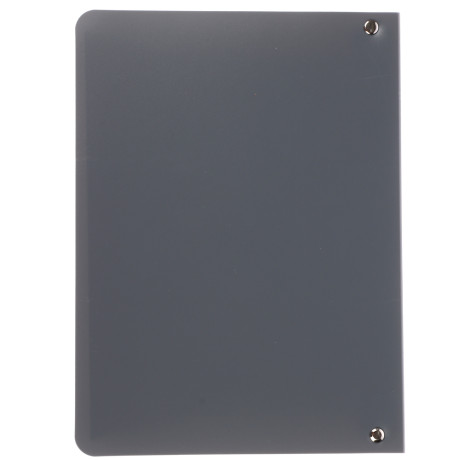 Тетрадь на кольцах А5, 80 л., клетка, обложка пластик, белый блок