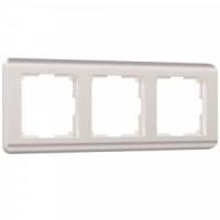 Werkel рамка СУ 3 мест. Stream (перламутровый) W0032113 a051265