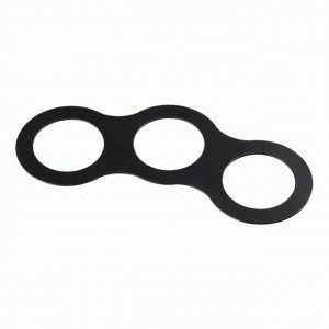 NOVOTECH 357918 NT19 157 черн. рамка декор к арт. 357585-357587, 357589, 357909-357910 METIS 284x125