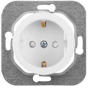 Bylectrica РЕТРО ПРОВАНС мех. роз. 1 мест. СУ земля, штор., белый, (РС16-1406)