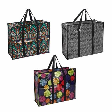 Сумка хозяйственная тм VETTA, 60x45x20см, 54 литра, до 8кг, полипропилен, 3 дизайна