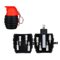 Набор подарочный РОКОТ &quot;граната&quot; 8 в 1 (отвертка + биты)