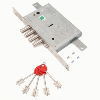 Гардиан 2112Т ДЛ.кл. 5кл ЗЩ б/о б/накладок м/о 85 Замок врезной тяжелый (5)