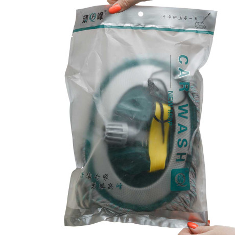 Швабра NA2601 щетка регулируемая угловая накладка веревочная телескопическая ручка