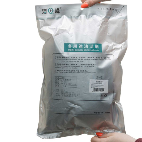 Швабра NA2601 щетка регулируемая угловая накладка веревочная телескопическая ручка