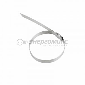 REXANT хомут метал. (нерж. сталь) 200x7.9 мм  50 шт, (10!) 07-0210