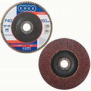 PATRIOT Круг лепестковый торцевой Edge by 150мм*22,23мм*P40, 819010009