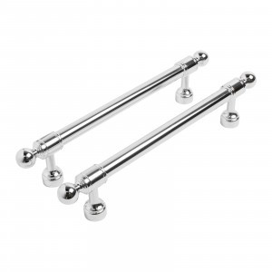 Ручка-рейлинг мебельная 128 AP2306-128 CP хром 2шт (цена за пару (15, 150) StahlBuro