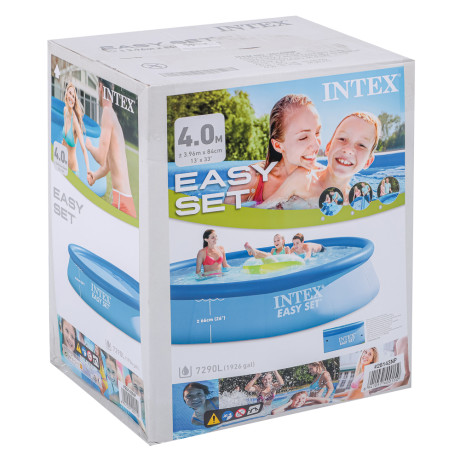 INTEX Бассейн надувной Изи Сет 396х84см, 28143NP