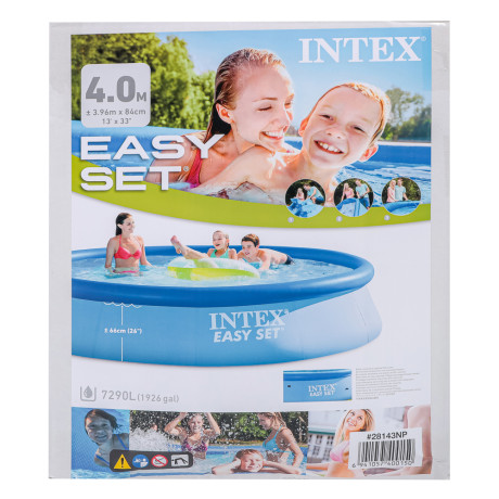INTEX Бассейн надувной Изи Сет 396х84см, 28143NP