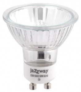 Jazzway Лампа галогенная GU10 PH-JCDRC 50W 220–240В/50Гц  .3322434