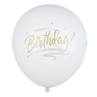 FNtastic Шар белый, с рисунком глиттером 18"