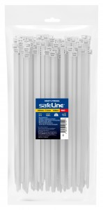 Safeline хомут (стяжка) нейлон 7,6х200 БЕЛЫЙ (уп.100шт, цена за уп.) PRO 24840