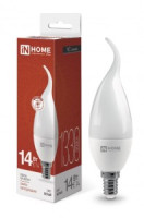 ASD/InHome лампа св/д VC свеча на ветру E14 14W(1330lm) 4000K 4K 132x37 (без пульсации) 4377