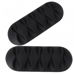 Держатель для 5 проводов на клейкой основе, 2шт/уп, цена а уп, черный, 103761 Park