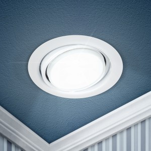 ЭРА св-к встр. под лампу GX53 поворотный 220V 13W белый KL35 А WH/1 (аналог 646313) 3626