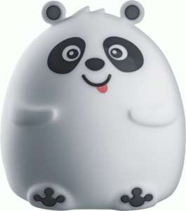 Navigator ночник св/д Панда 1W (акк.Li-Ion 3,7V 1200mAh) NNL-SW08-WH гипоаллерг силикон 14326