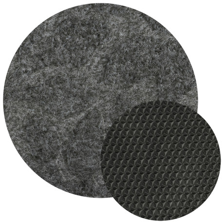 Коврик придверный, влаговпитывающий, SINDBAD TT11 40х60смх6мм, серый (узоры)