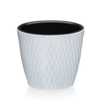 Кашпо Керама 4,6л белый Эльфпласт 496 х24