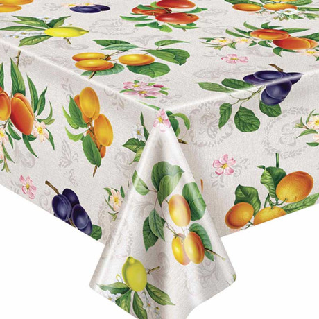 Скатерть Стиль с бейкой 135*180 638/2 Фрукты на ветке Тверь