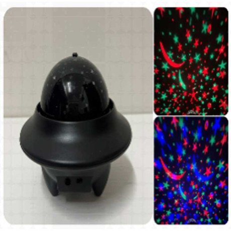 Светодиодн.LEDлампа YF-1628-1 1реж. Полушар на подставке цветное "Звездное небо"