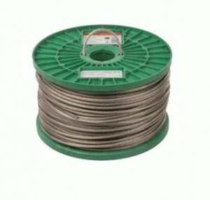 TDM Трос стальной в полимерной оболочке поверенный ТСП-П-4-130, d=4 мм L=130 м катушка SQ1027-0630