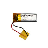 Ак-р Li-Pol GoPower LP551230 PK1 3.7V 150mAh (1/10/250)