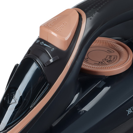 LEBEN Утюг беспроводной, 2600 Вт, подошва - керамика, бак 260 мл