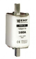 EKF Плавкая вставка ППН-33 160/100А габарит 00 fus-33 160/100