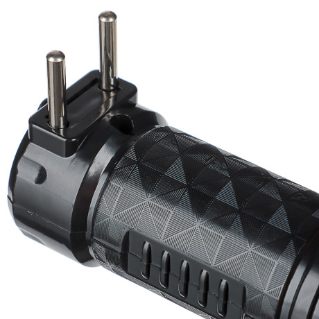 Фонарь ручной тм ЕРМАК, аккумуляторный, 1х0,5 Вт LED, вилка 220В, пластик, 12,3x4,3см