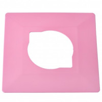 Bylectrica рамка декор. защитная под выкл./роз. розовый (накладка) ЮЛИГ.735212.410