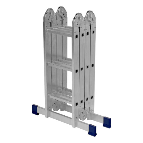 Лестница шарнирная алюминиевая, 4 х 3 ступени, Сибртех